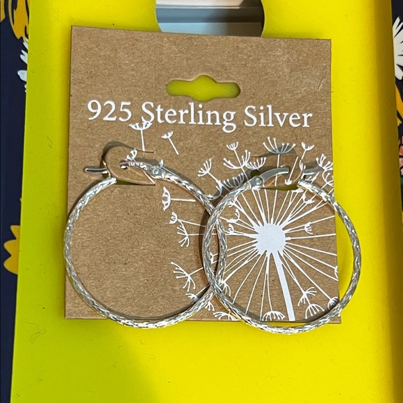 Jewelry - Sterling Silver Hoop Earrings
